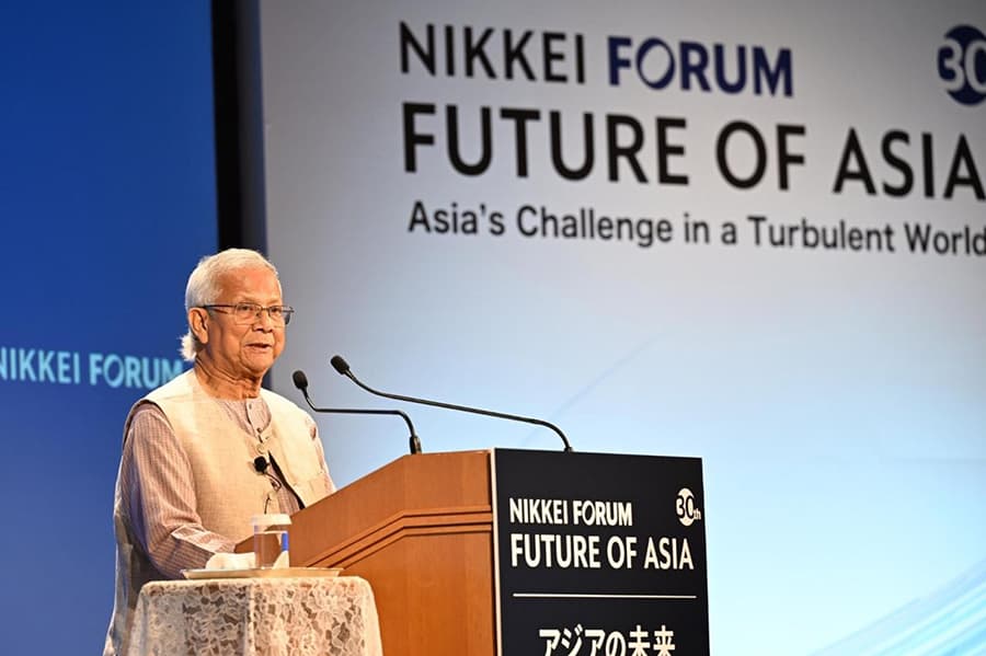 Tranform Asia into a beacon of shared prosperity: Prof Yunus tells Nikkei Forum in Tokyo
