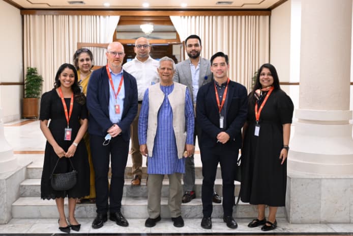 Yunus urges Meta to find ways to fight disinformation more effectively