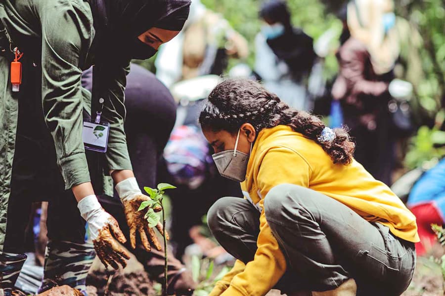 Attaining sustainability through active citizen participation