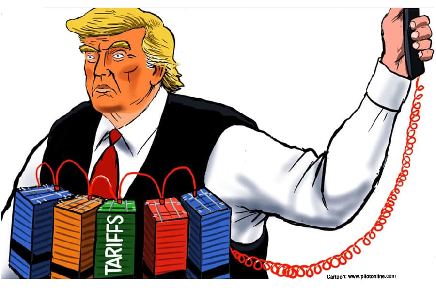 Trump's tariff war and its adverse impact