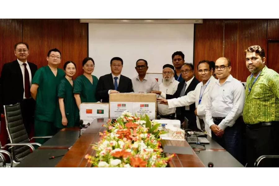China assures continued medical support to Bangladesh