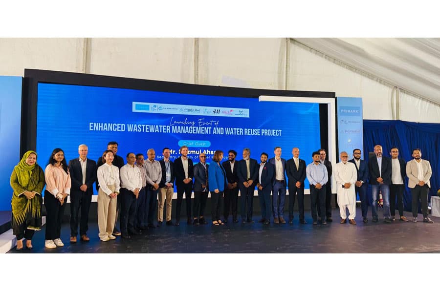 Bangladesh unveils first large-scale water reuse facility in RMG sector