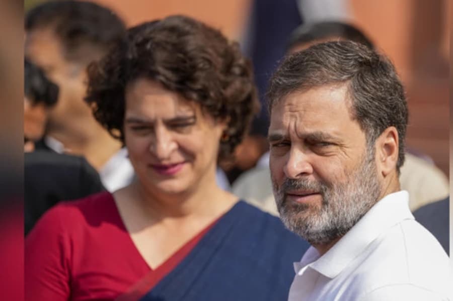 Rahul Gandhi, Priyanka Gandhi arrested