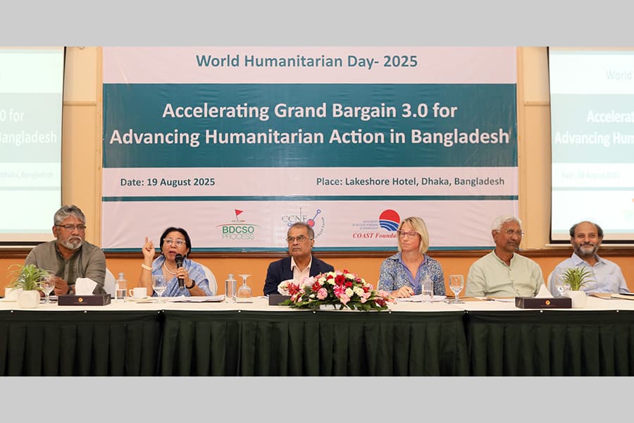 Humanitarian actors call for localisation of aid in Bangladesh on the World Humanitarian Day