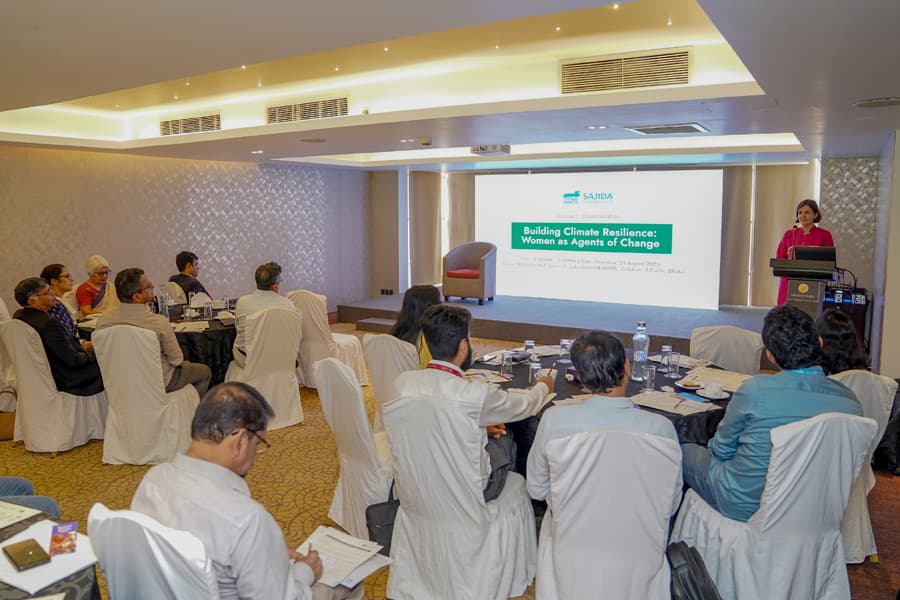 SAJIDA Foundation shares insights on women-led climate resilience