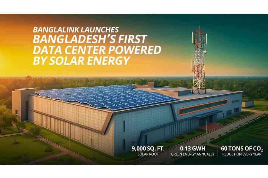Banglalink becomes first MNO to power data centre with green energy 