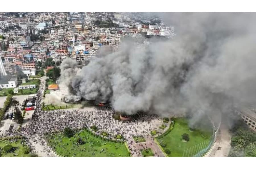 Nepal Parliament breached, building set on fire by Gen Z protesters
