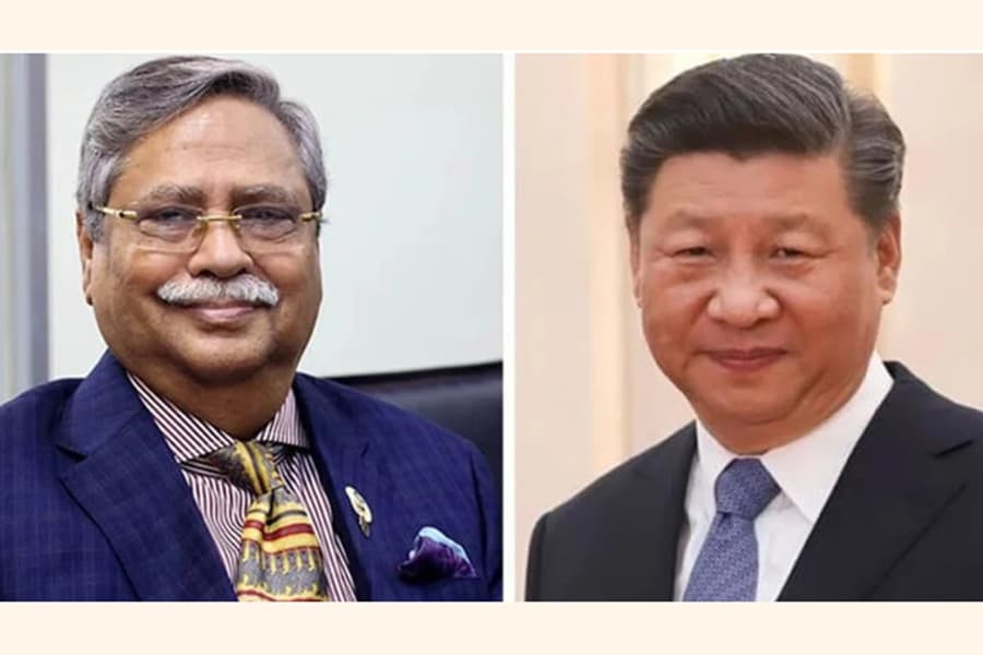 Xi, Shahabuddin exchange congratulations on 50th anniversary of ties