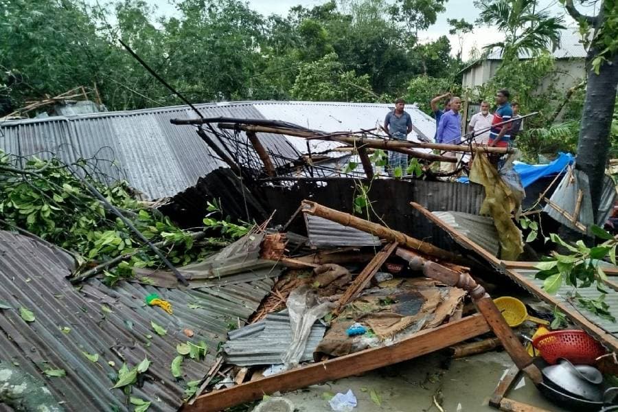 Tornado destroys over 500 houses in Nilphamari, injures 30