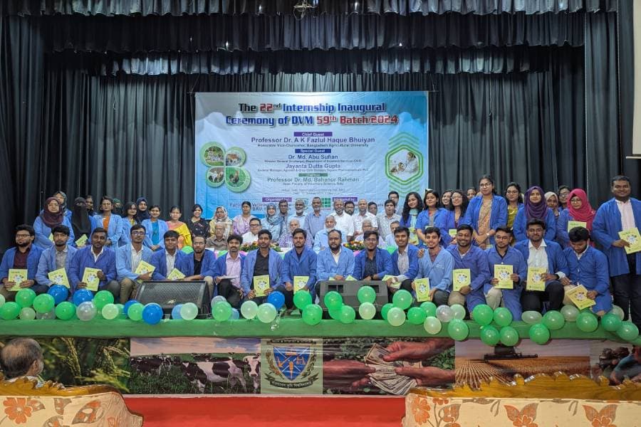 50 BAU vet students set for overseas internships