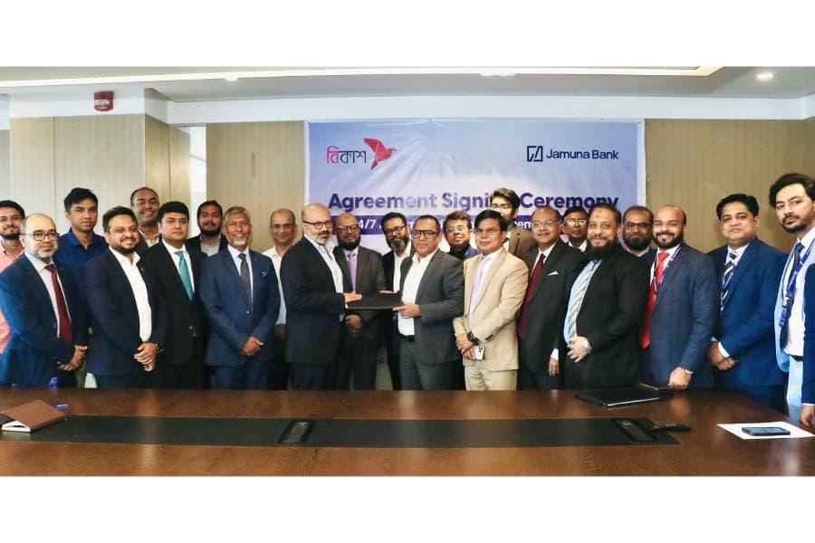 Jamuna Bank partners with bKash