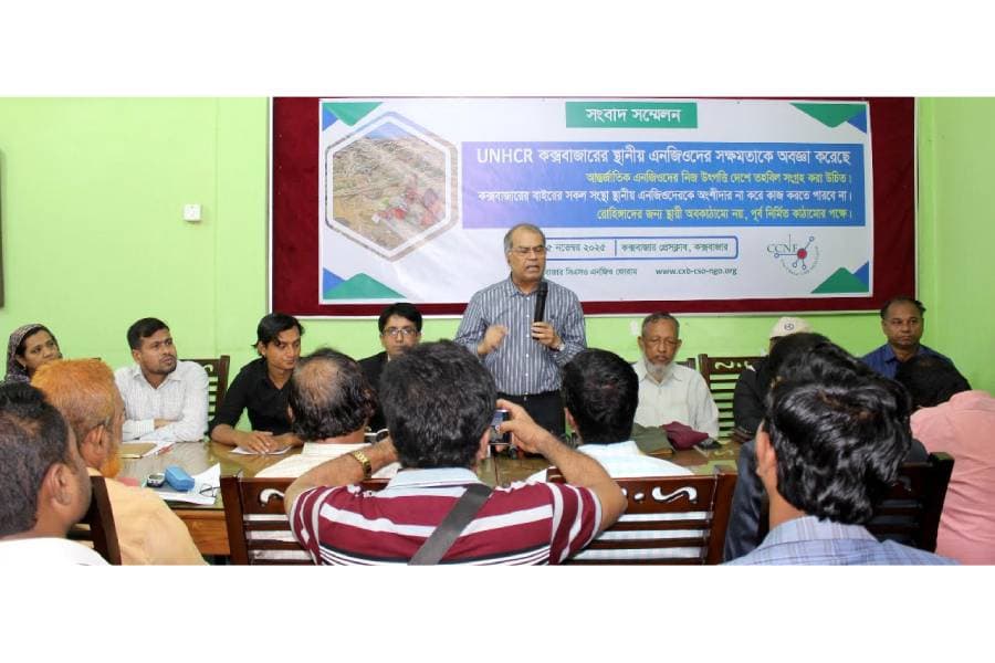 Cox’s Bazar NGOs left out of UNHCR’s 2026–29 ‘Rohingya Response’ partnership