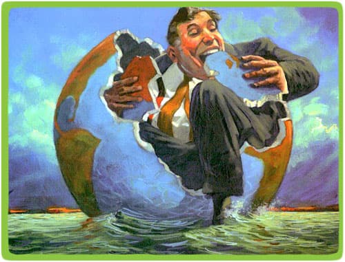 Does the earth have enough to sustain our greed?