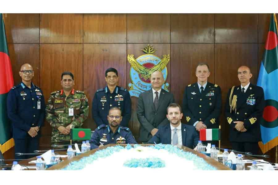 Deal signed to purchase Eurofighter Typhoon from Italy