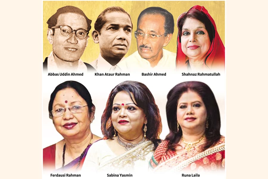 Legendary singers & musicians of Bangladesh