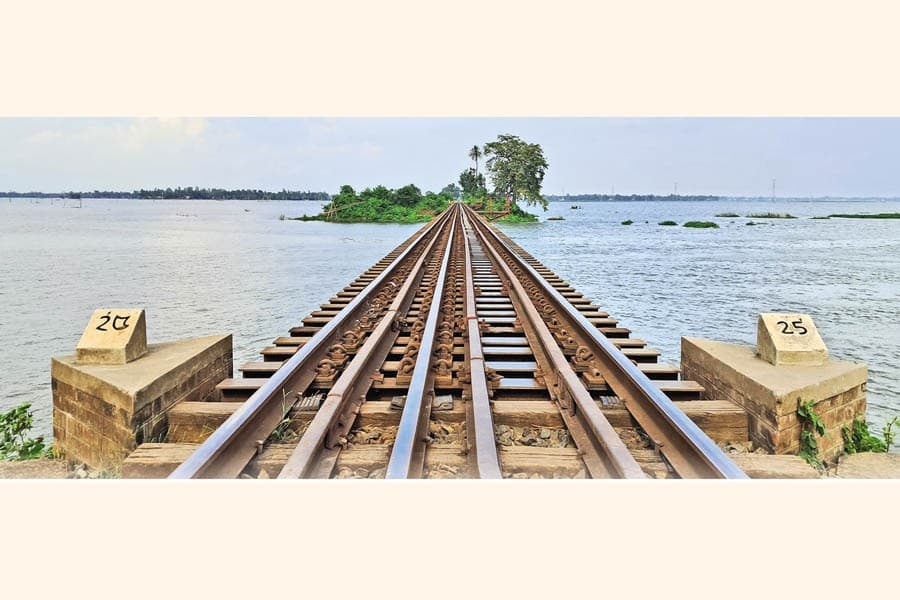 The train to Chalan Beel