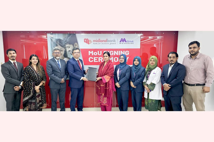 Midland Bank signs MoU with Meena IVF and Fertility Care Ltd