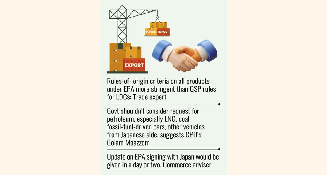 Exports to Japan risk falling for privilege contraction