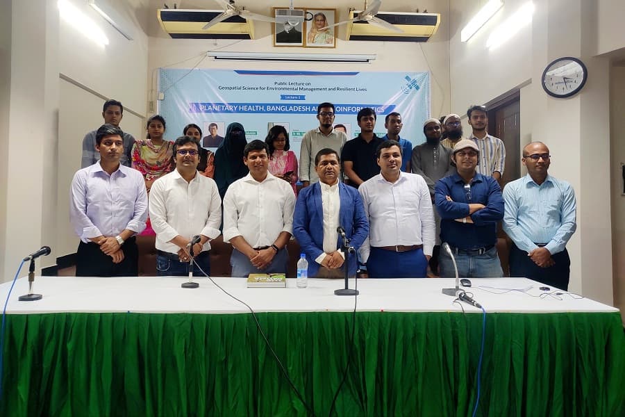 Seminar on Planetary Health and Geoinformatics held in JU