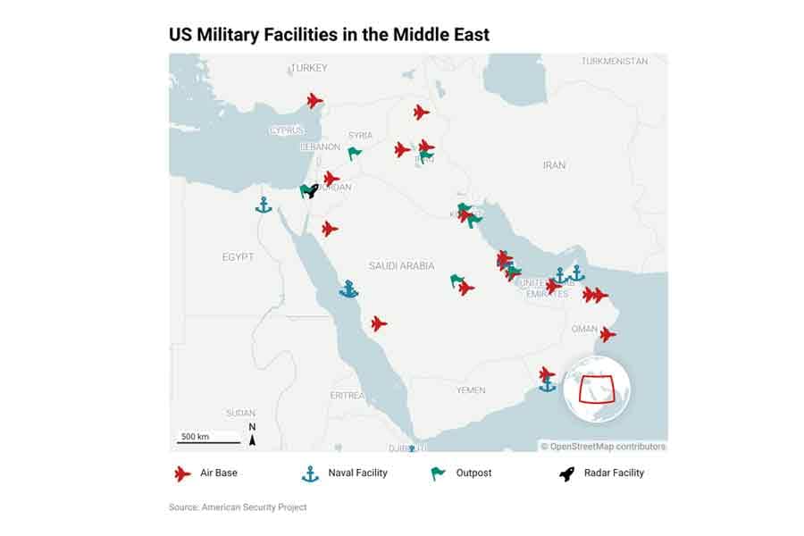 Iran warns of retaliation if Trump strikes, US withdraws some troops from regional bases
