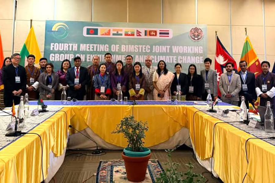 4th BIMSTEC meeting on environment and climate change held in Thimphu