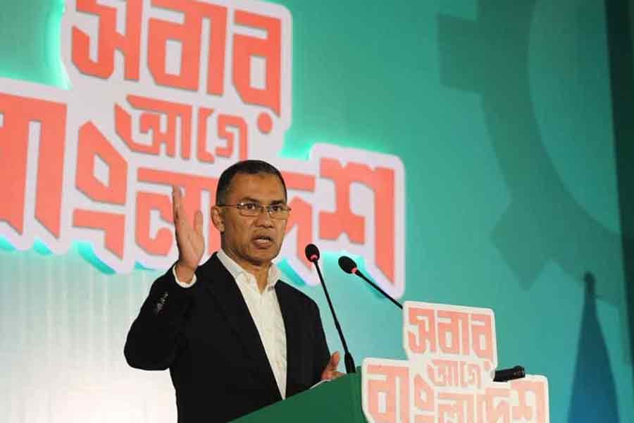 Tarique pledges to give ‘utmost priority’ to curbing corruption