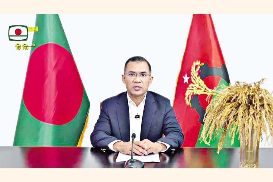 Tarique reaffirms BNP pledge for economic democratisation, rebound