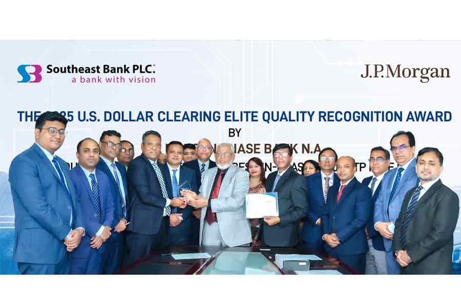 Southeast Bank wins J.P. Morgan’s Award