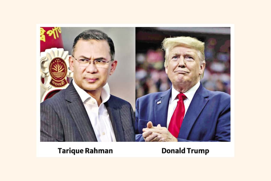 Trump stresses executing trade, defence deals