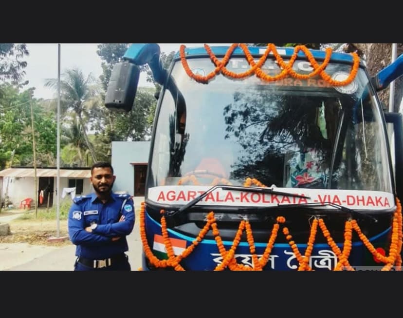 Bus service from Kolkata to Agartala via Dhaka operates for first time in 17 months