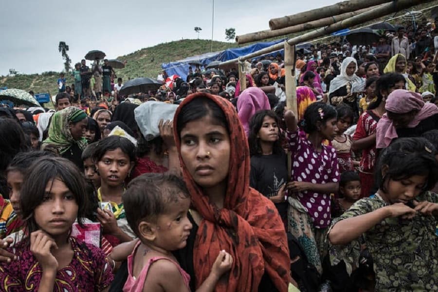 Who will feed more than 1.1 million Rohingya refugees?
