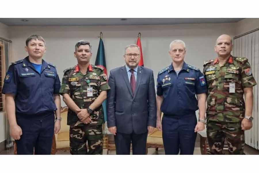 Bangladesh, Russia discuss military, technical cooperation