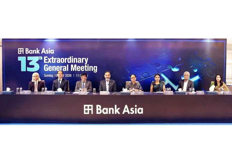 Bank Asia holds 13th Extra-Ordinary General Meeting through digital platform