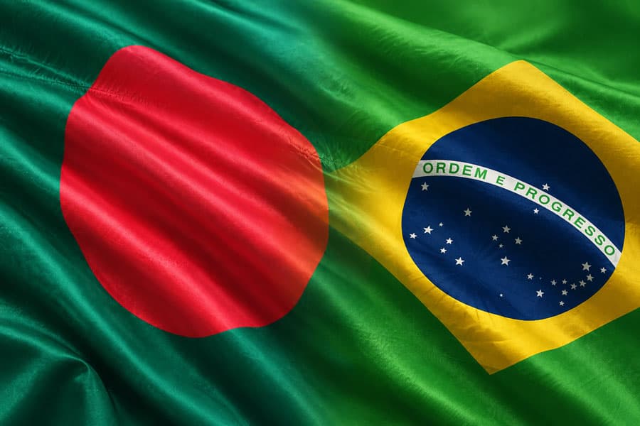 Bangladesh trade delegation arrives in Brazil
