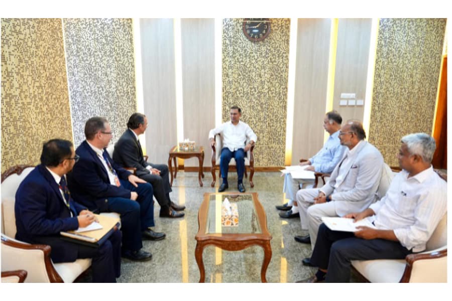 Chevron delegation meets PM