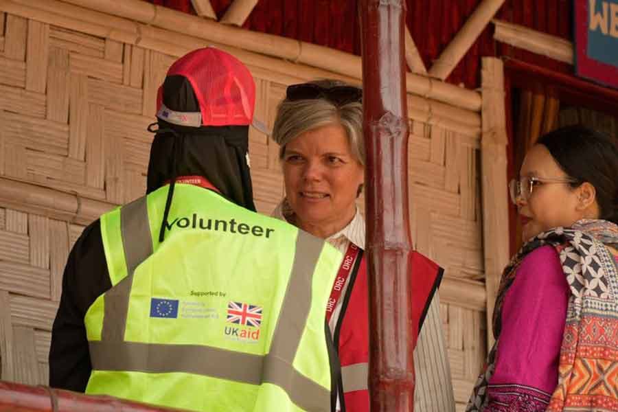 Danish refugee council chief visits Cox’s Bazar as funding cuts deepen Rohingya crisis