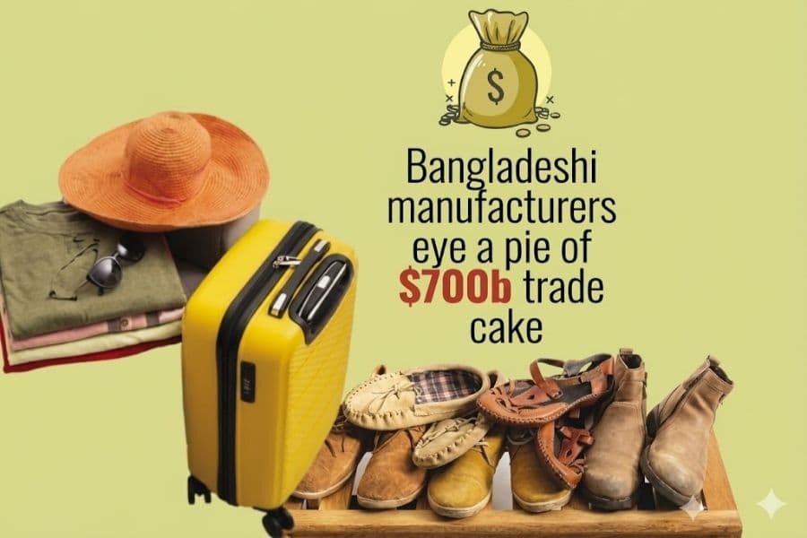 Buyers' sourcing switch opens huge global footwear, travel-goods mkt