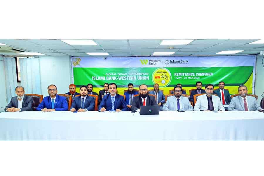 Two Islami Bank remittance clients win gear bicycles