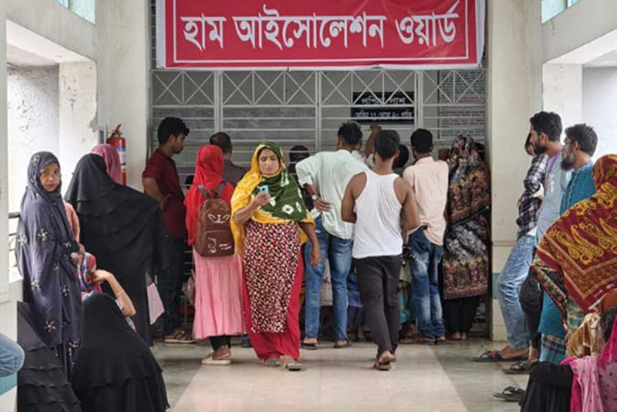 Another child dies with measles symptoms in Mymensingh