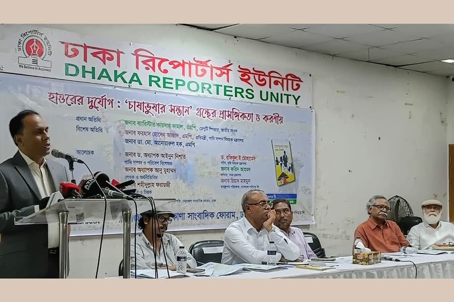Call for taskforce, realistic development to protect haor farmers