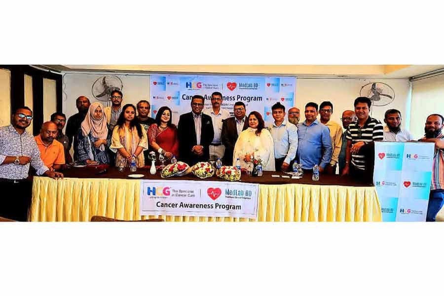 HCG Cancer Hospital, MedLab BD hold cancer awareness programme in Dhaka