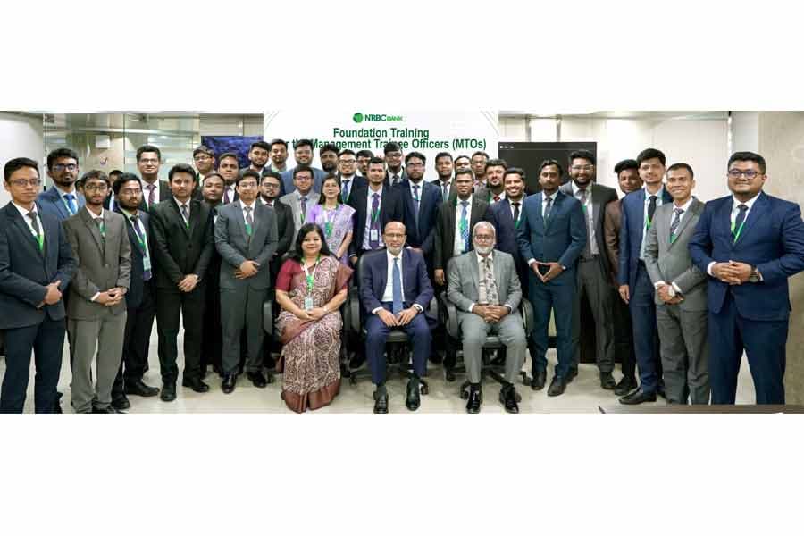 NRBC Bank holds foundation training program for newly recruited MTOs