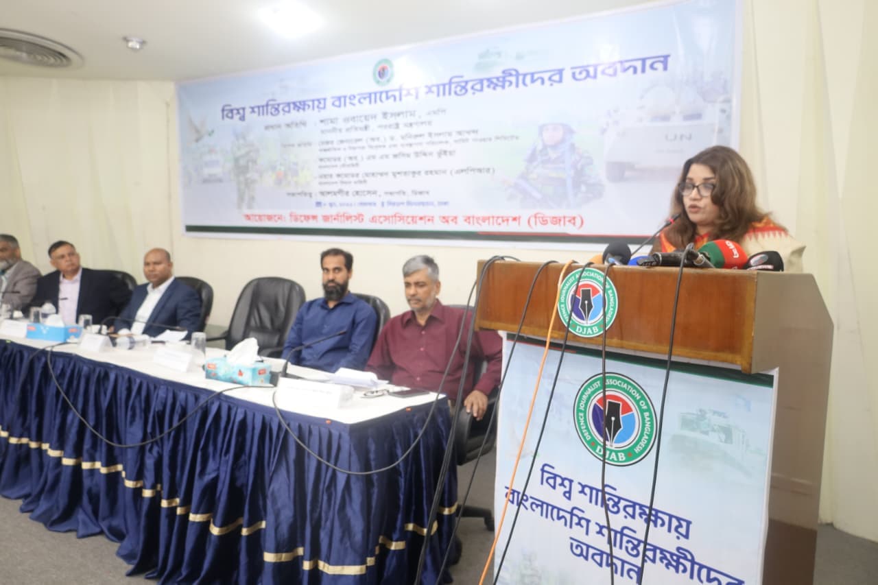 Peacekeepers risk their lives to uphold national honour: Shama Obaed