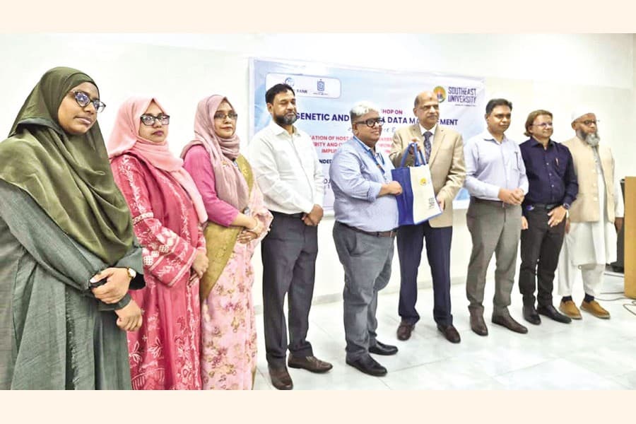 Southeast University holds workshop on genetic and clinical data management