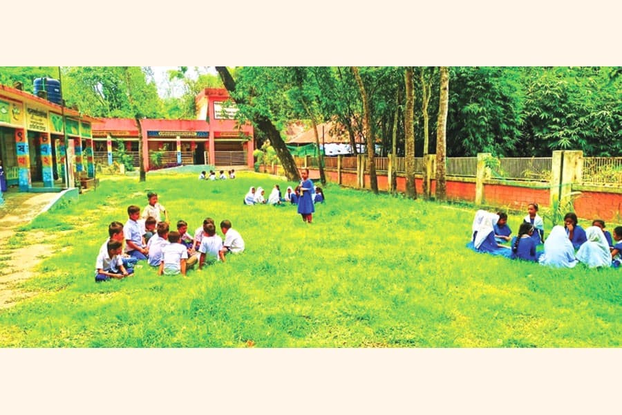 A school in Kachua adjudged Best Govt Primary School