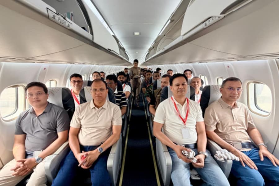 PM leaves Dhaka for Moulvibazar via Sylhet