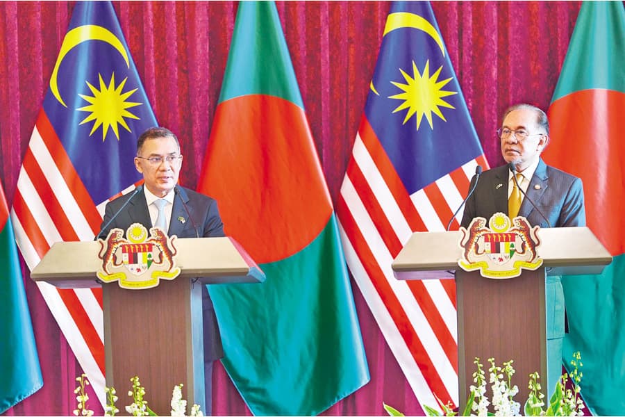 Tarique, Anwar pledge to take bilateral ties to new highs