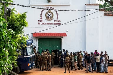 19 killed, over 50 injured in Sri Lanka prison clashes