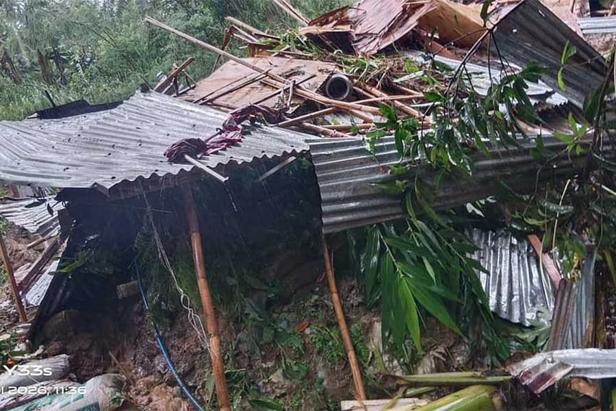 Rain-triggered landslides kill two children in Chattogram