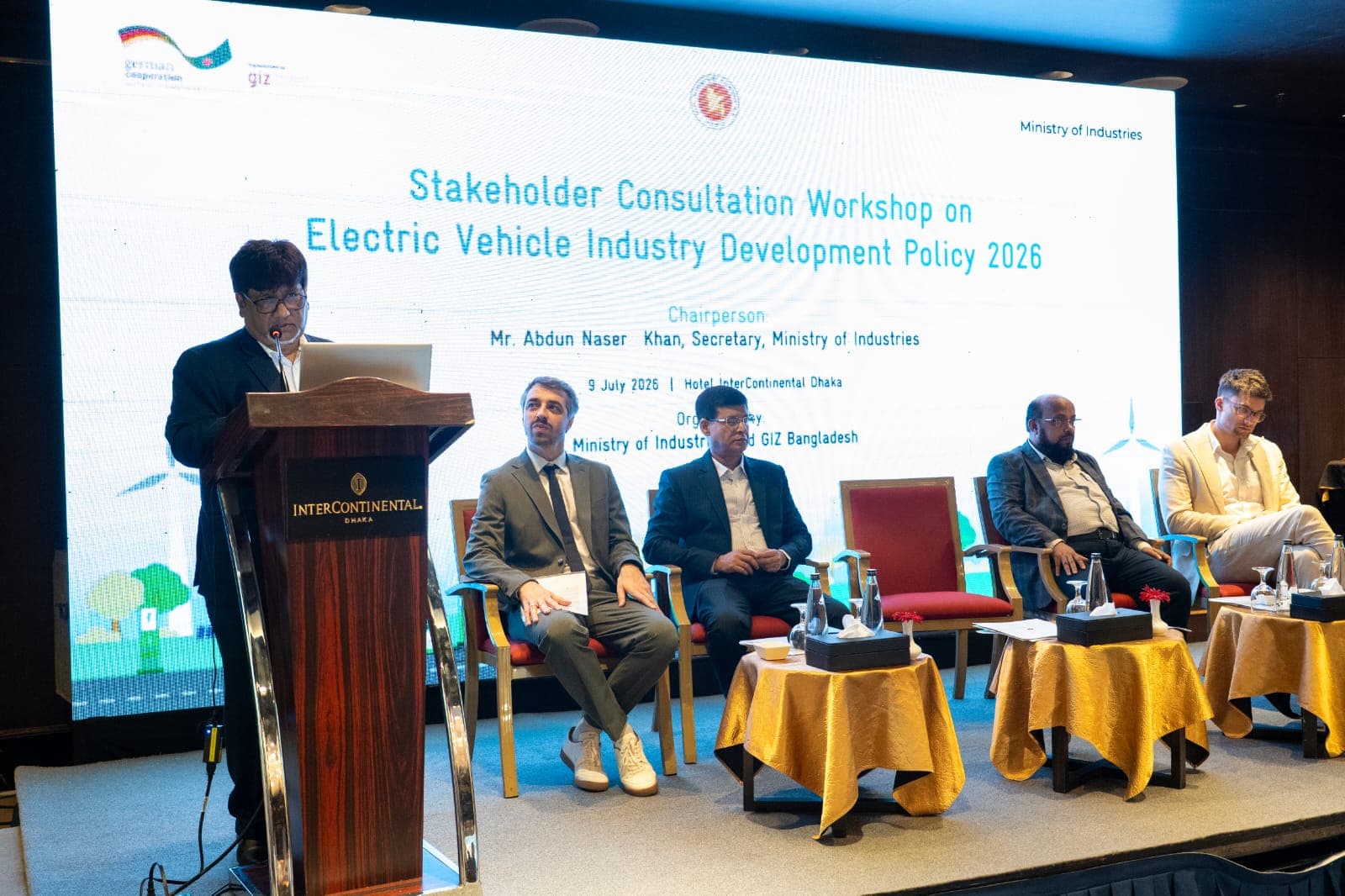Ministry of Industries, GIZ hold Strategic Consultation to advance Electric Vehicle Policy